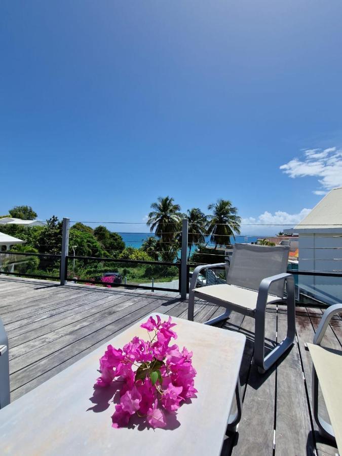 Villa Marbella - Vue Mer - Piscine Privee - Proche Plages Le Gosier  Exteriör bild